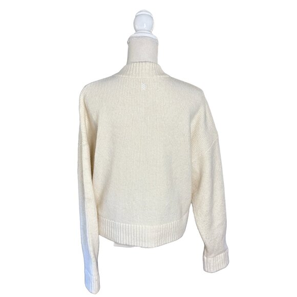 Rhone women's Westside Full Zip Cardigan Sweater size M medium sand stone ivory - Picture 10 of 12